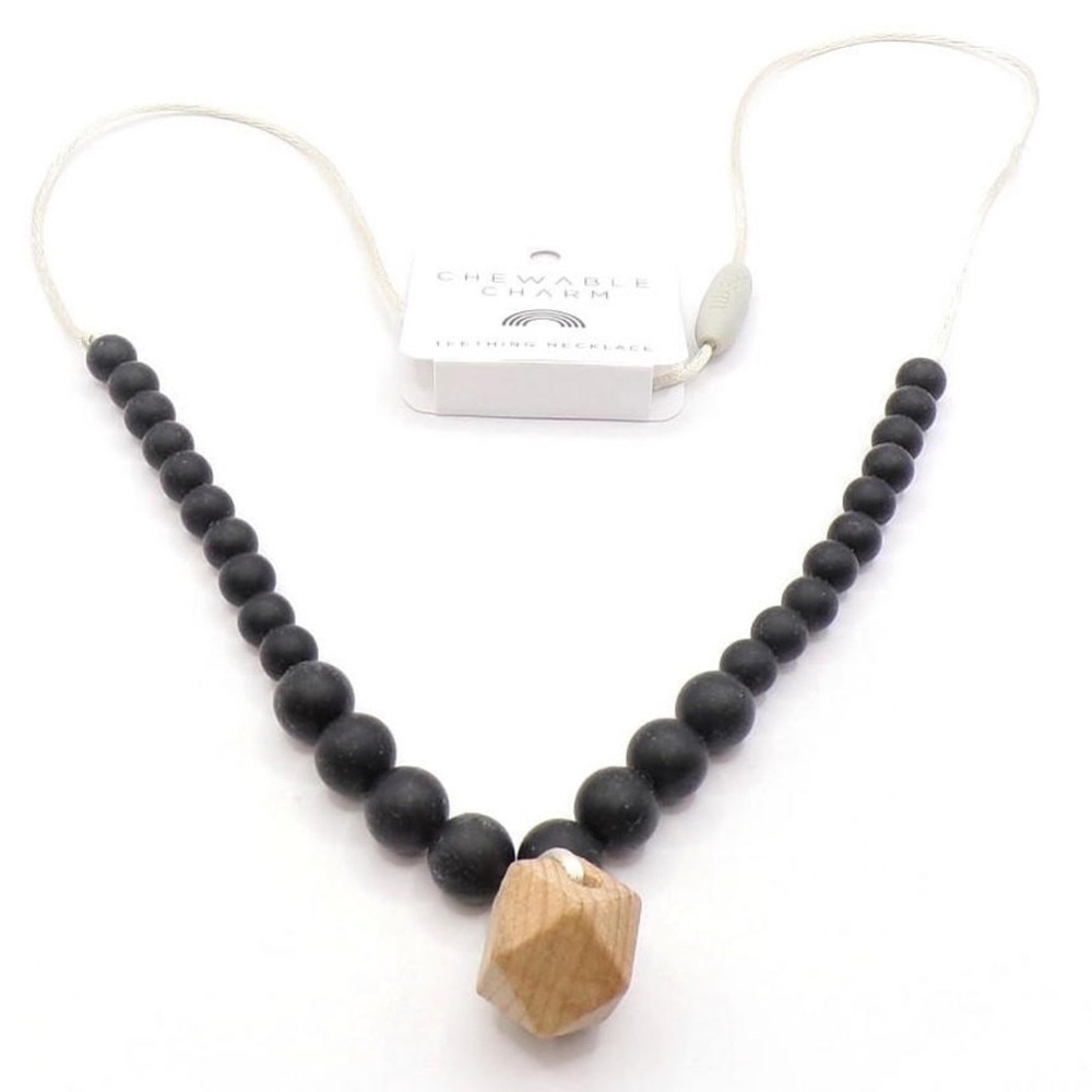 Chewable Charm Silicone Teething Necklace